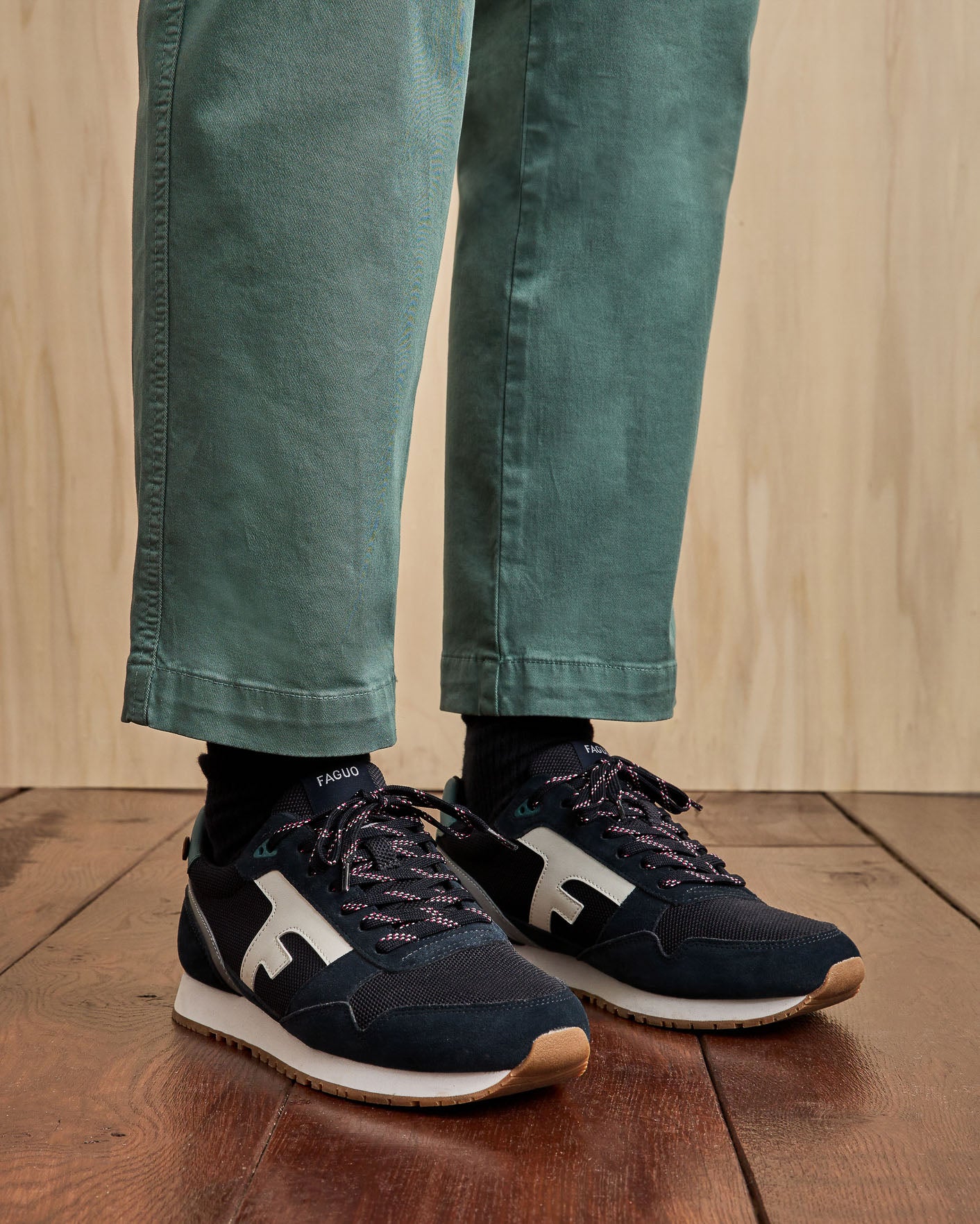 faguo-elm-baskets-homme-bleu-marine-v-lo image 2