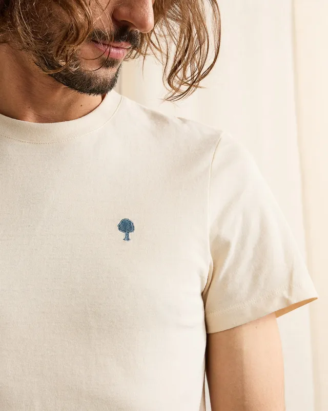 faguo-arcy-t-shirt-cru-homme-coton-recycl-arbre image 1