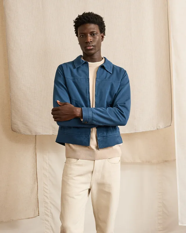 faguo-chaumont-blouson-coton-bleu-marine image 1