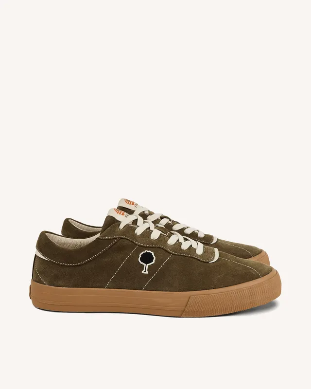 faguo-nashi-baskets-kaki-cuir-su-de image 1