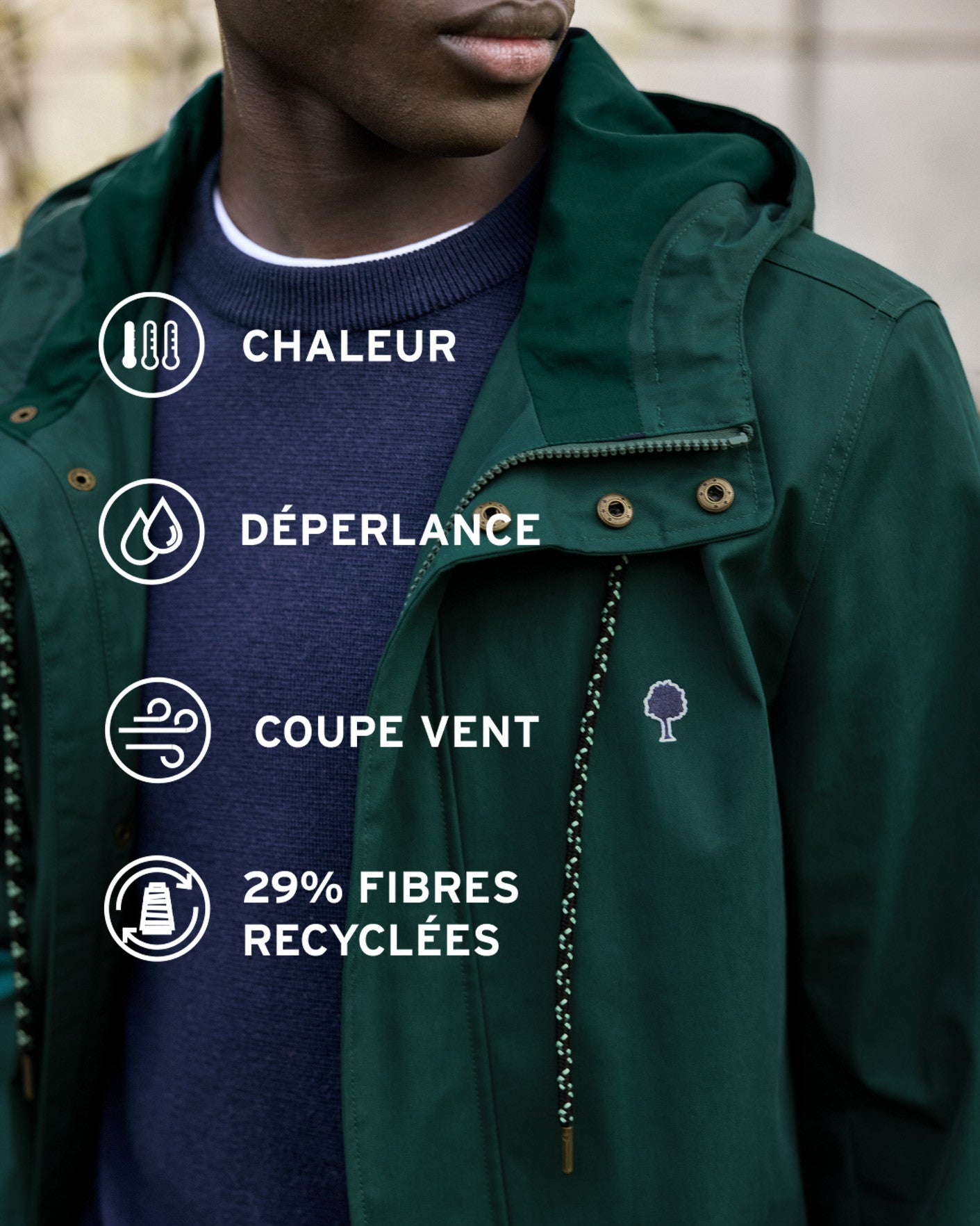 faguo-gresigne-veste-imperm-able-vert-sapin image 5