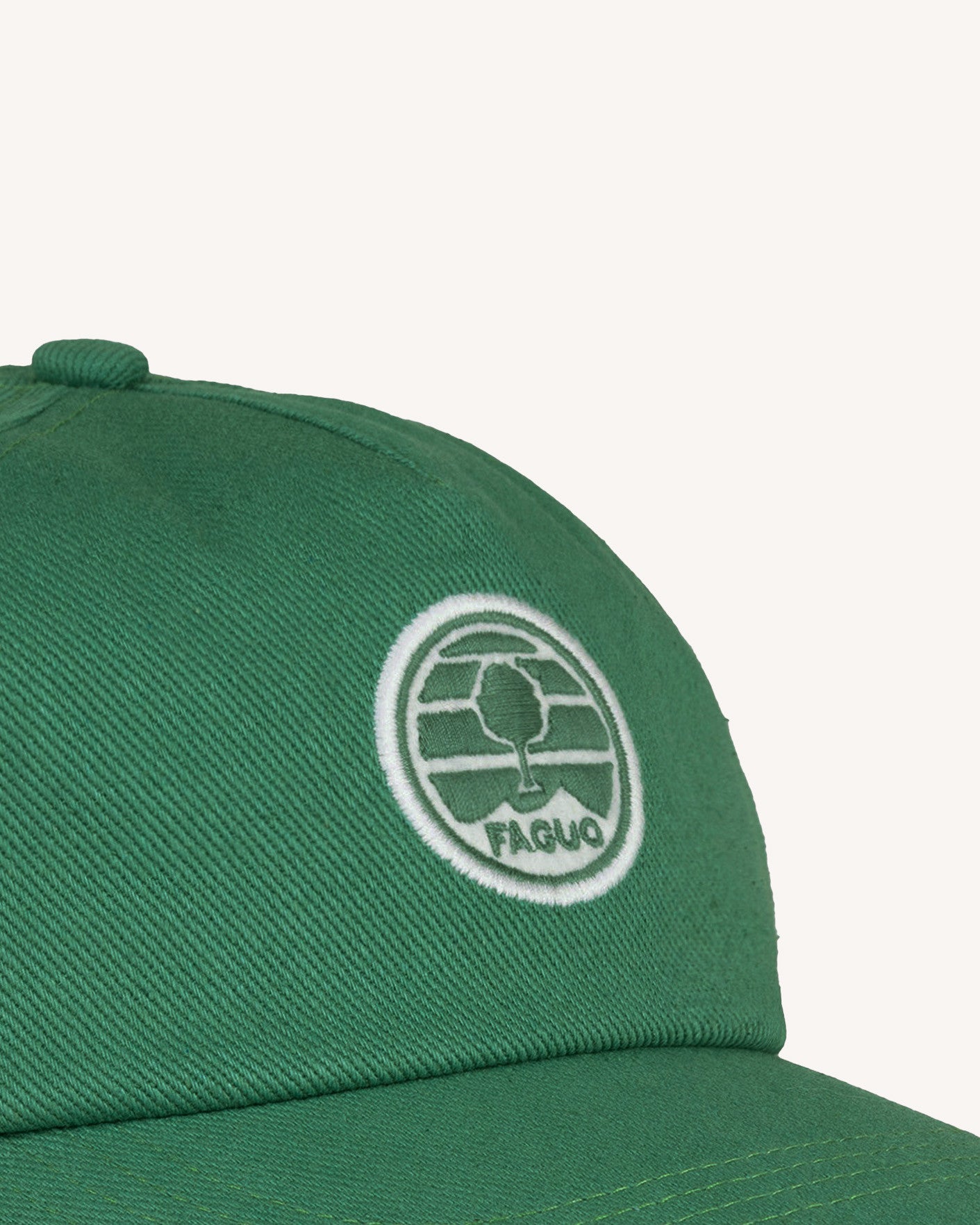 faguo-retro-cap-casquette-homme-verte image 2