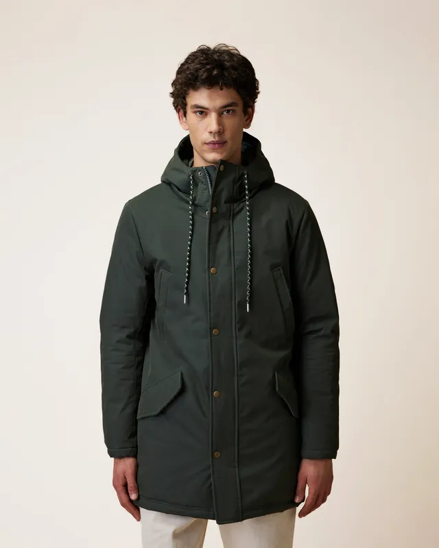 faguo-cheverny-parka-imperm-able-chaude-verte image 1
