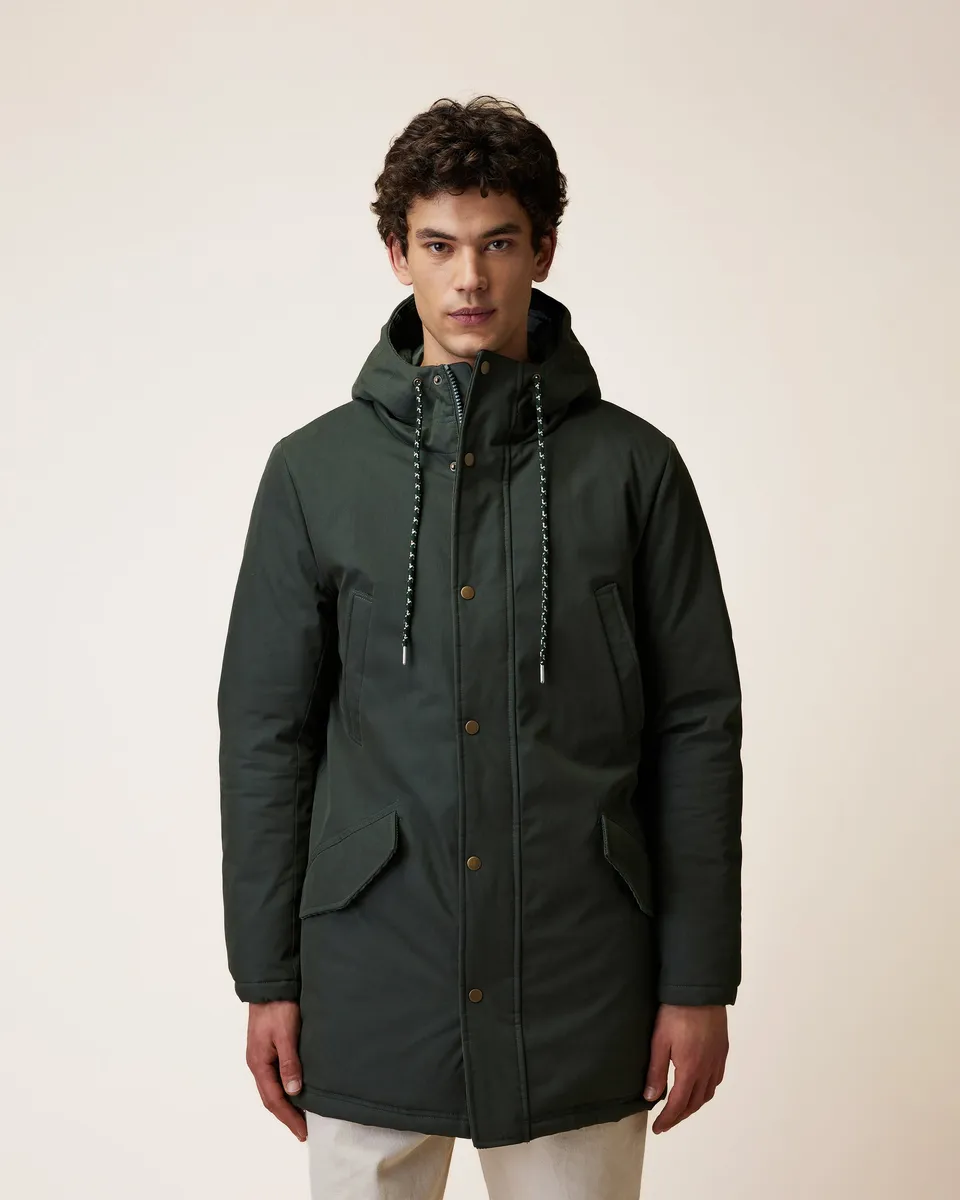 faguo-cheverny-parka-imperm-able-chaude-verte image 1