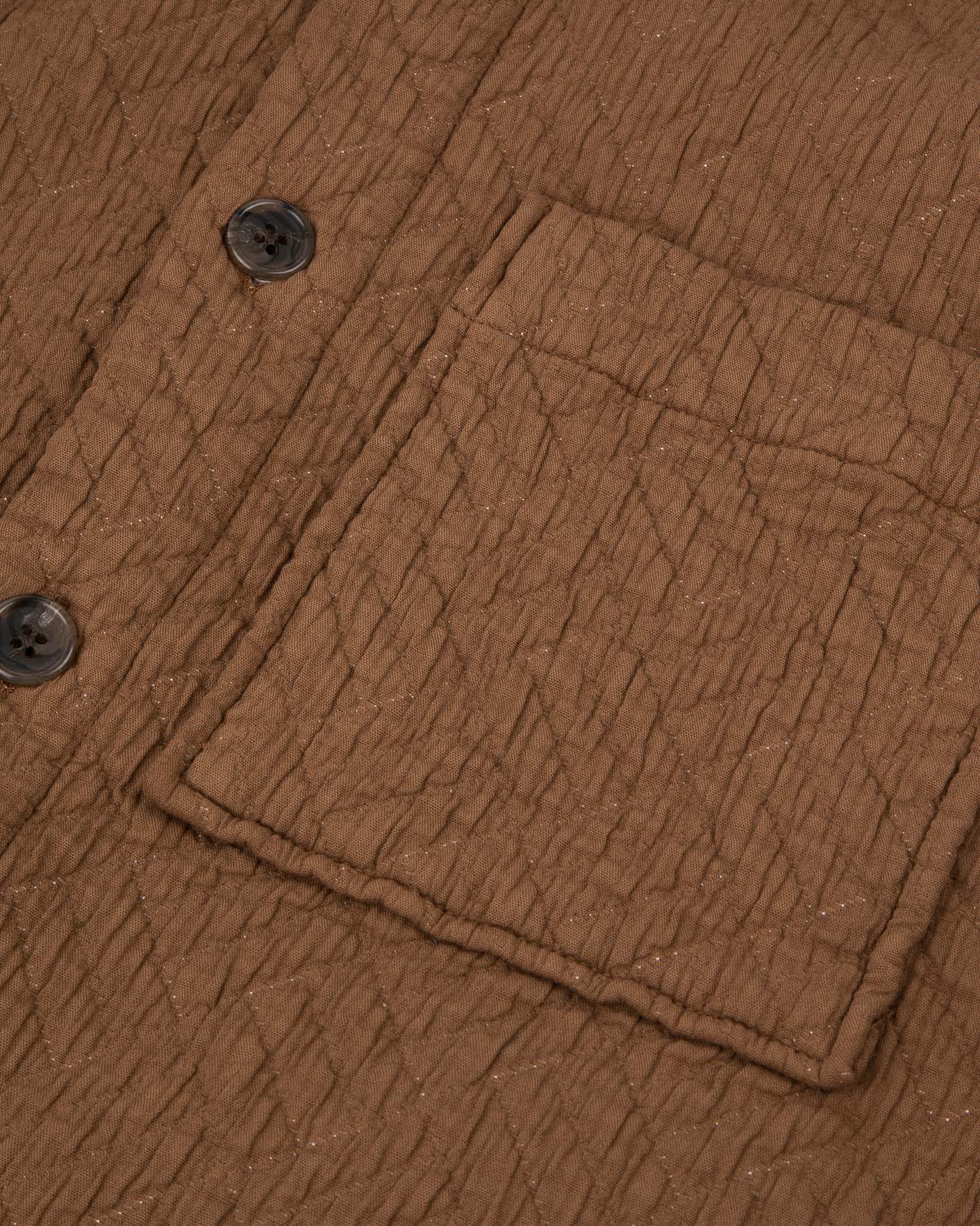 faguo-gastine-surchemise-matelass-e-camel-coton-bio image 4
