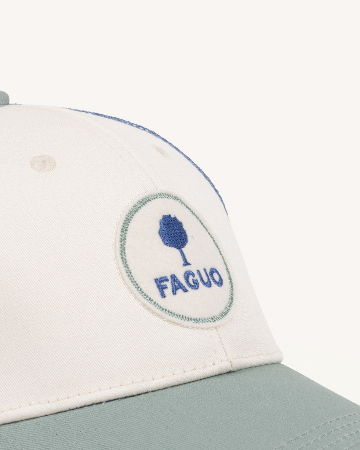 faguo-trucker-casquette-vert-et-bleu image 4