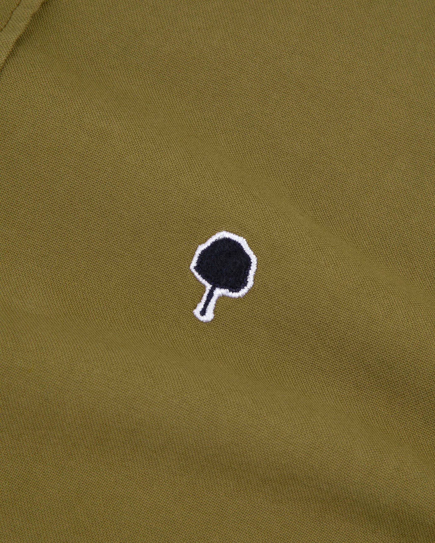 faguo-ivoy-chemise-oxford-kaki-fonc image 6