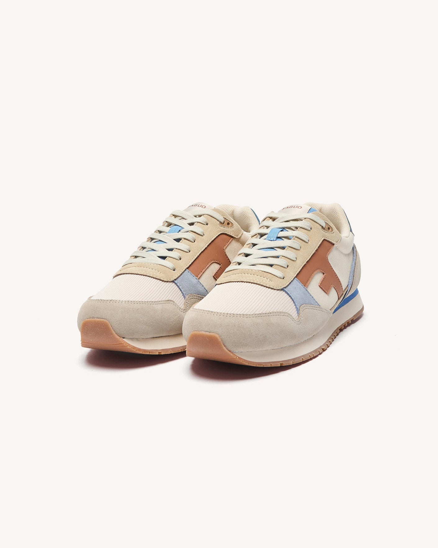 faguo-elm-baskets-beige-camel-et-bleu image 5
