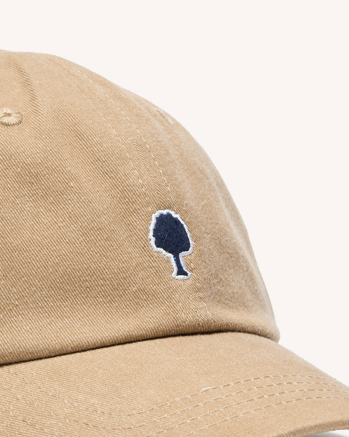 faguo-casquette-cap-taupe-6-pans-coton image 3