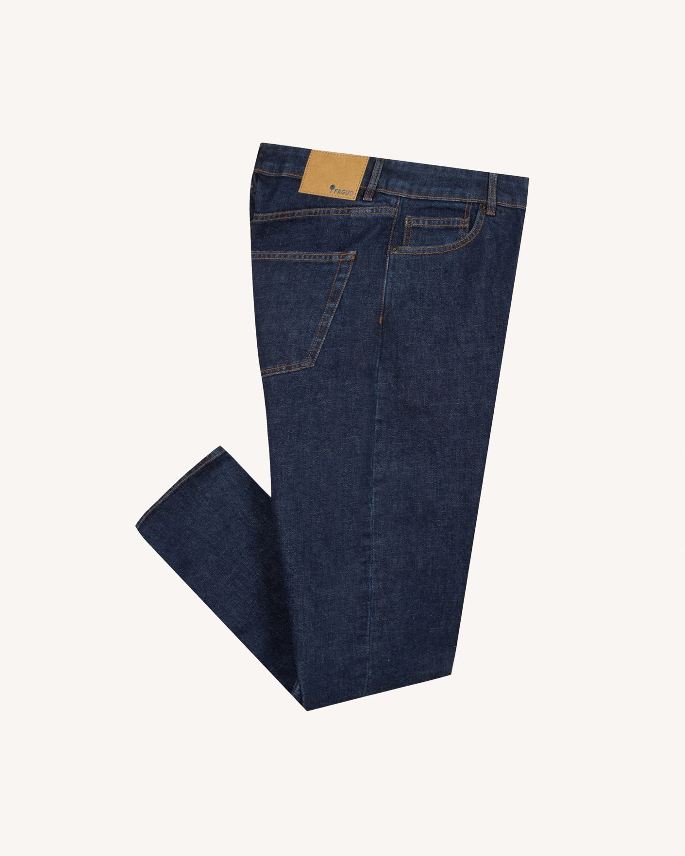 faguo-denim-slim-jean-slim-denim-brut-coton-recycl image 2