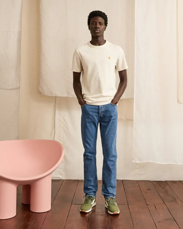 faguo-denim-slim-jean-slim-denim-clair-recycl image 1