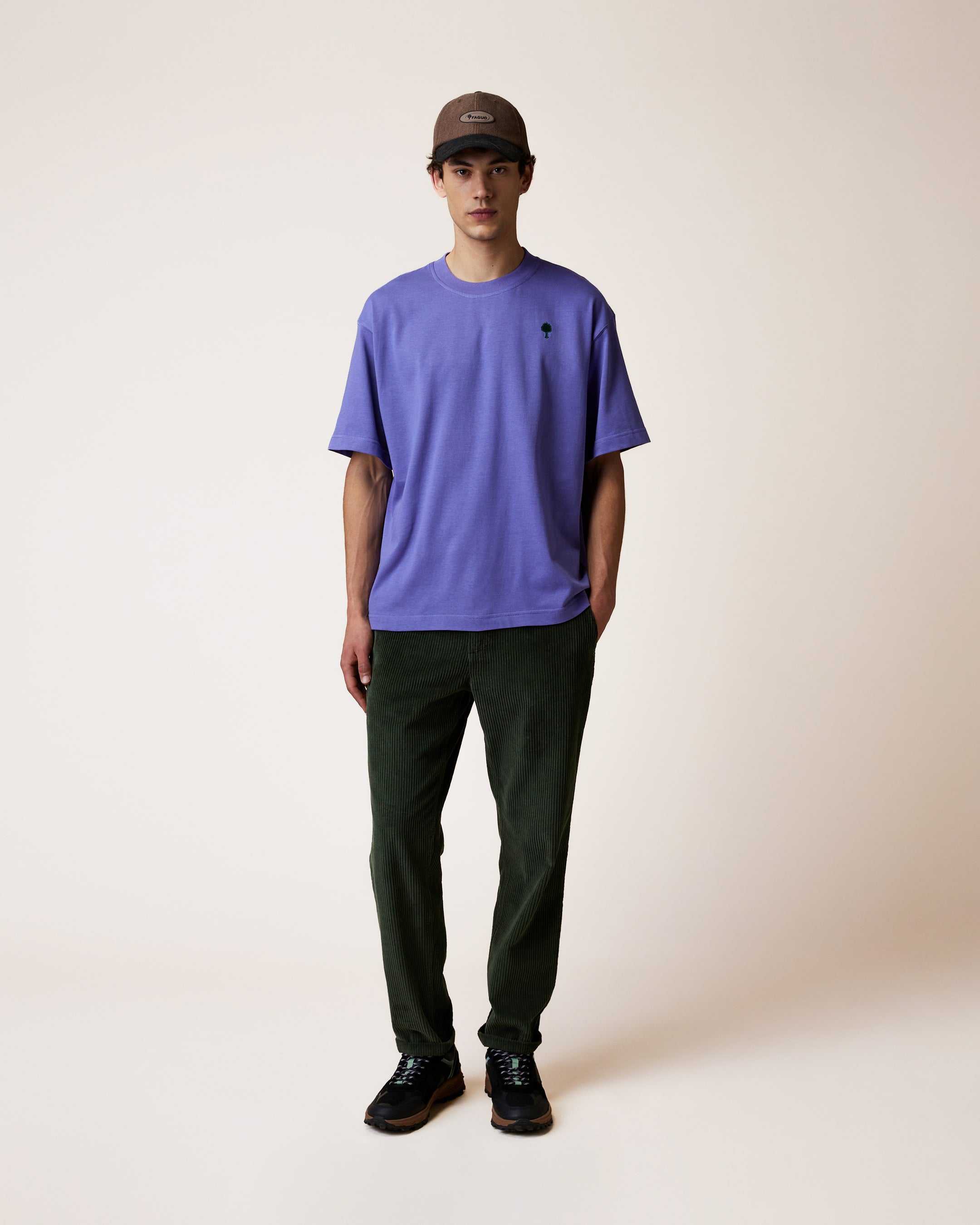faguo-yellowstone-t-shirt-oversize-imprim-violet image 5