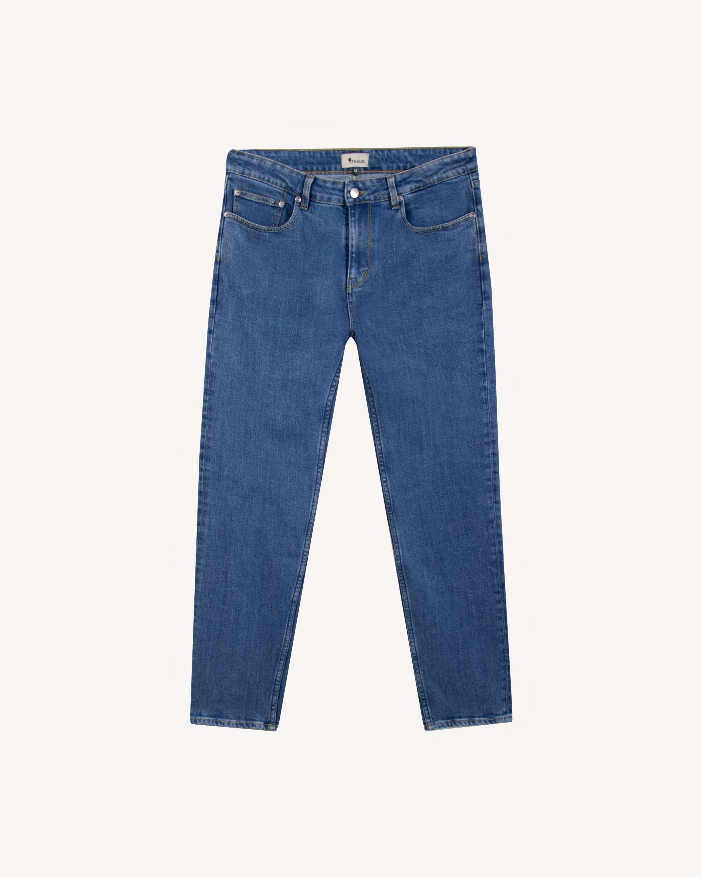 faguo-denim-slim-jean-slim-bleu-recycl image 3