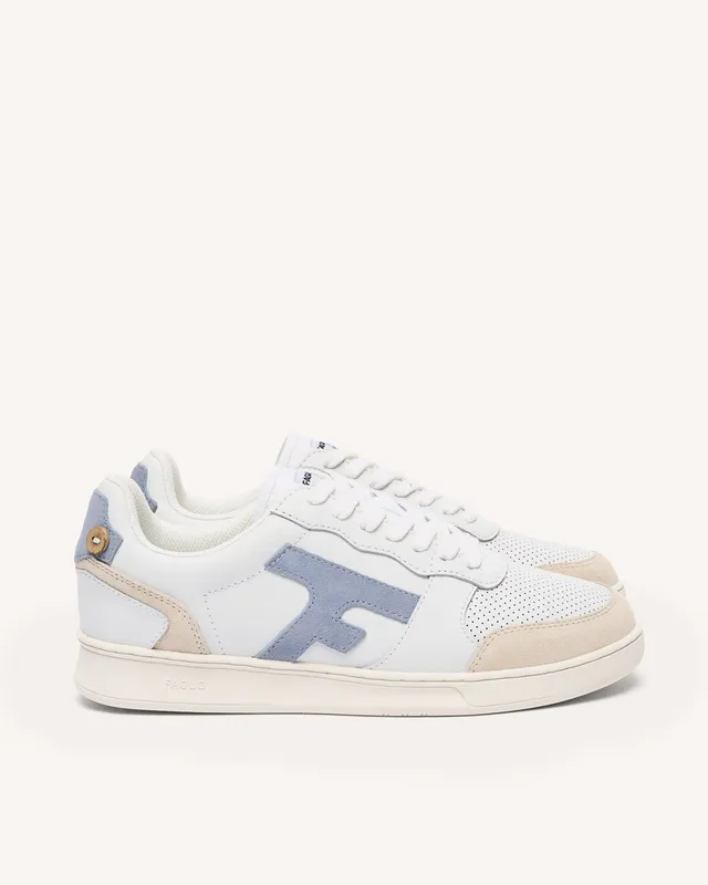 faguo-hazel-baskets-cuir-blanc-beige-bleu-femme image 1