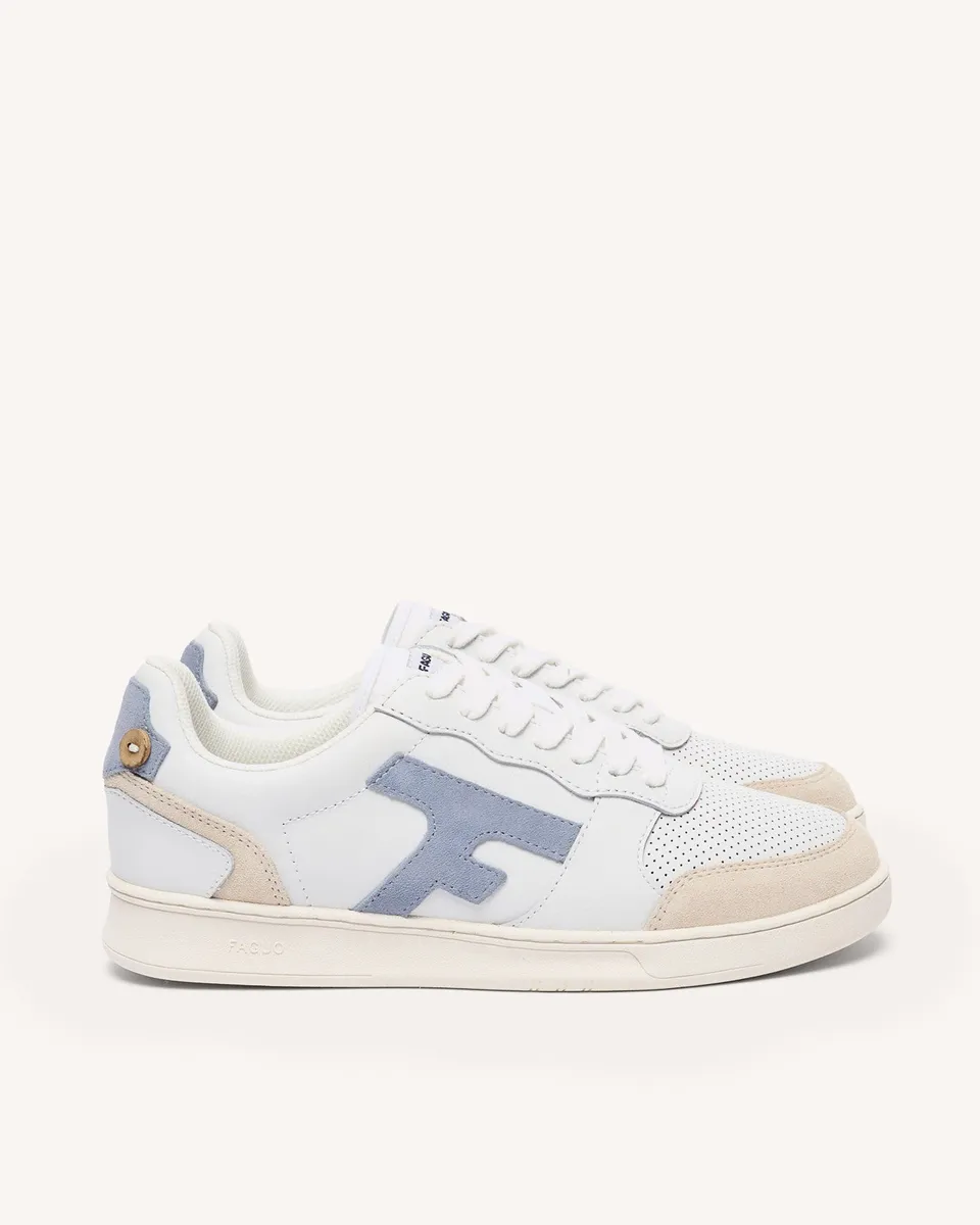 faguo-hazel-baskets-cuir-blanc-beige-bleu-femme image 1