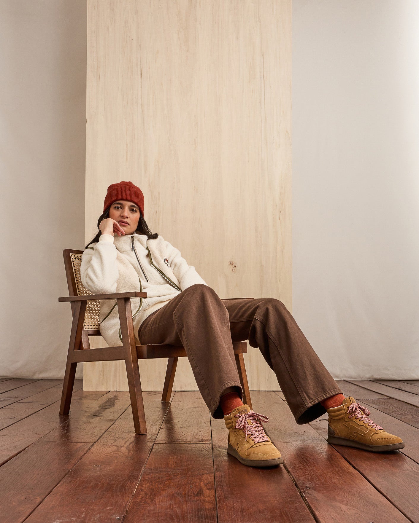 faguo-hazel-mid-baskets-montantes-cuir-camel image 5