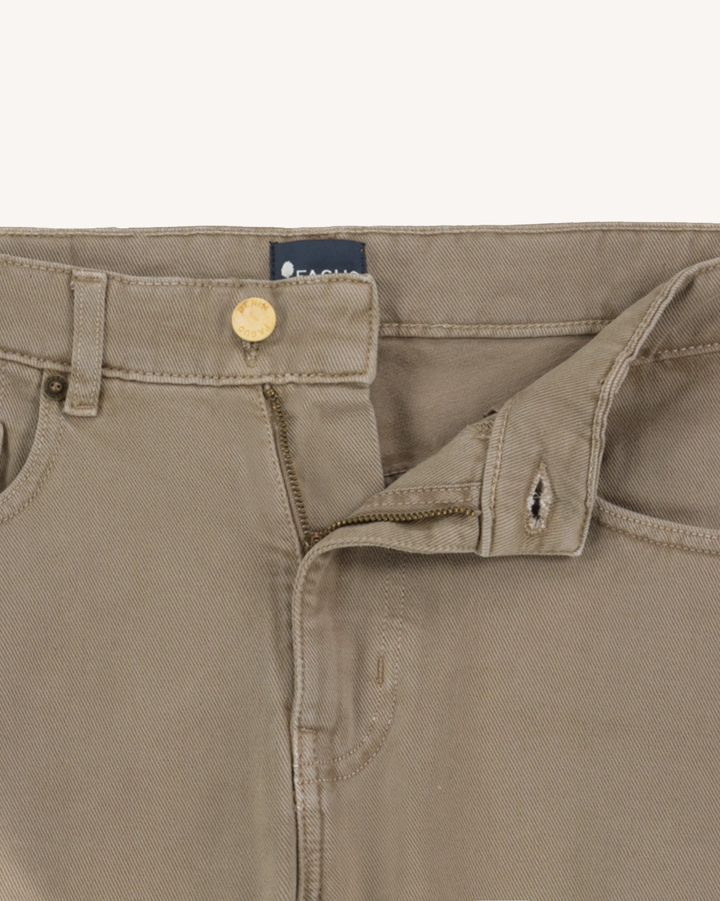 faguo-tapered-jean-beige-coton image 5