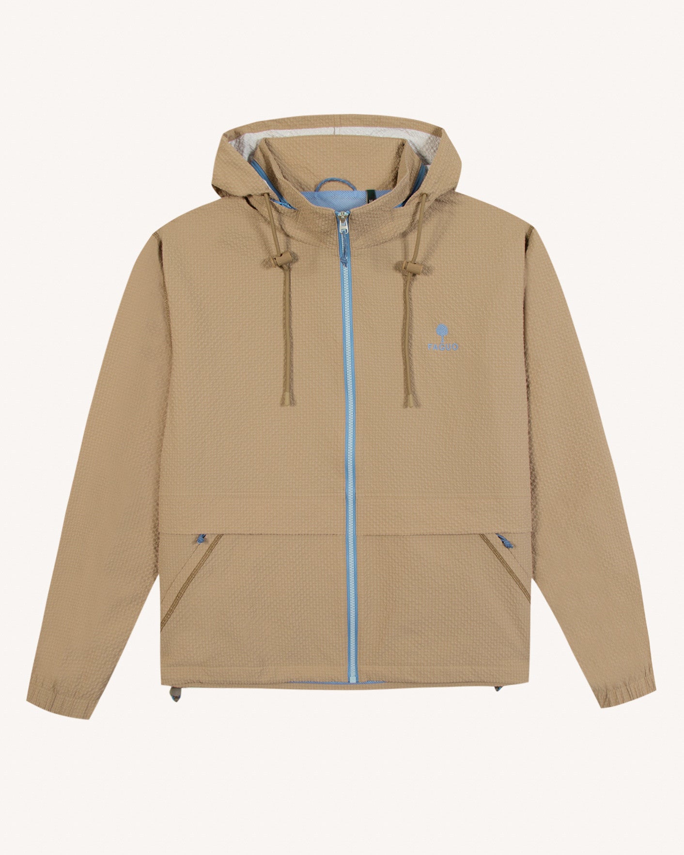 faguo-blouson-imperm-able-huelgoat-taupe image 2