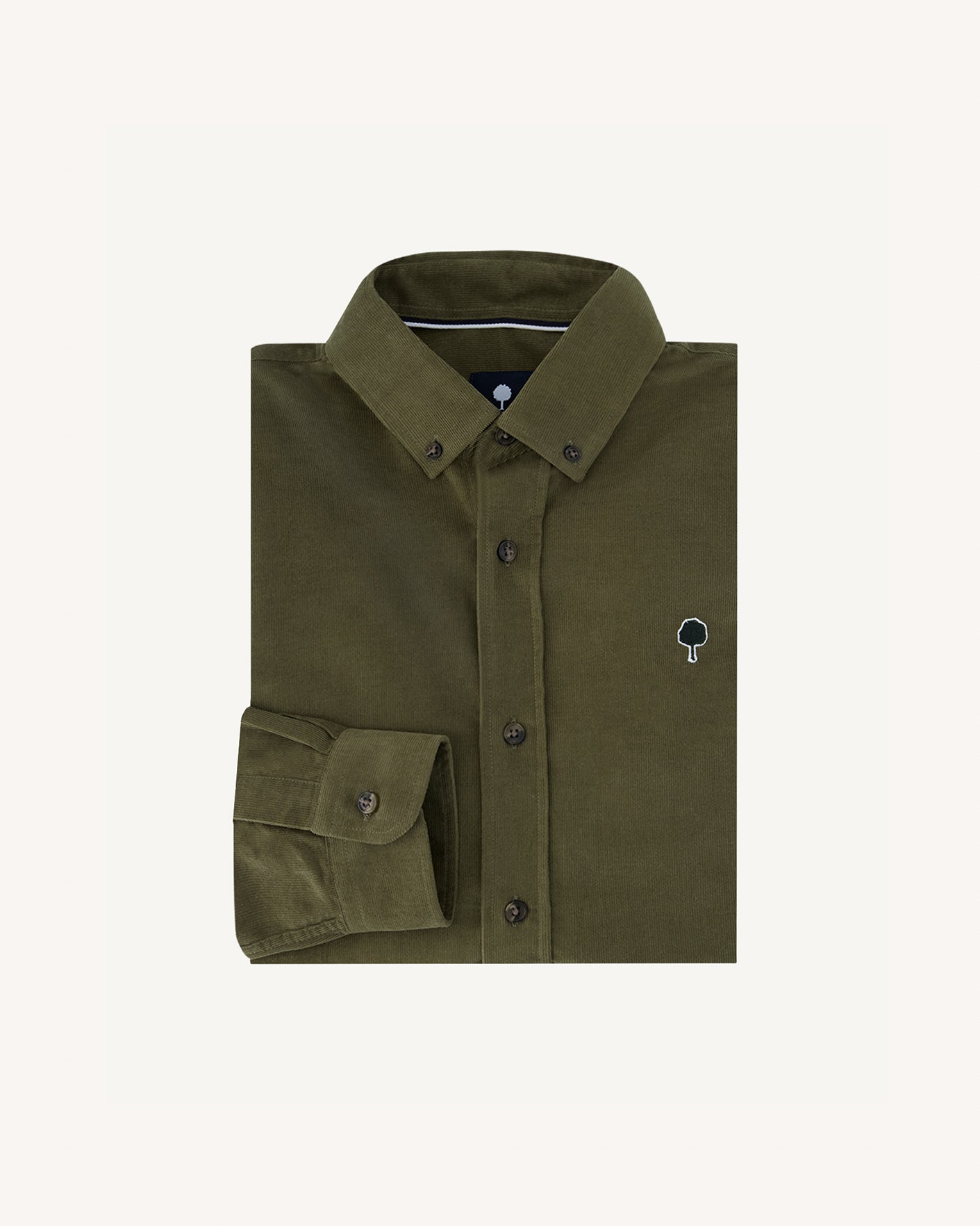 faguo-ivoy-chemise-velours-vert-olive-fonc image 5