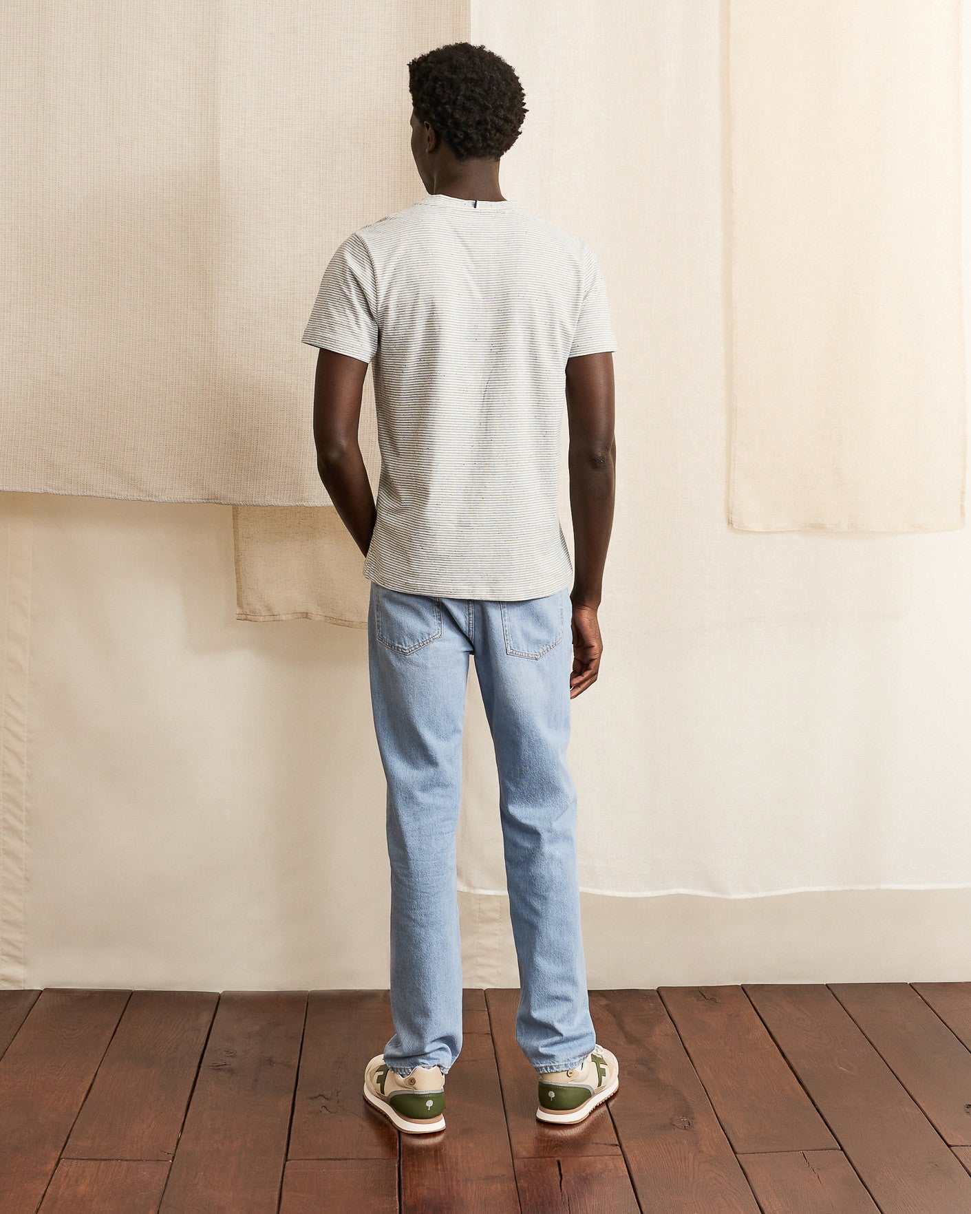 faguo-straight-jean-straight-denim-clair-homme-coton image 6