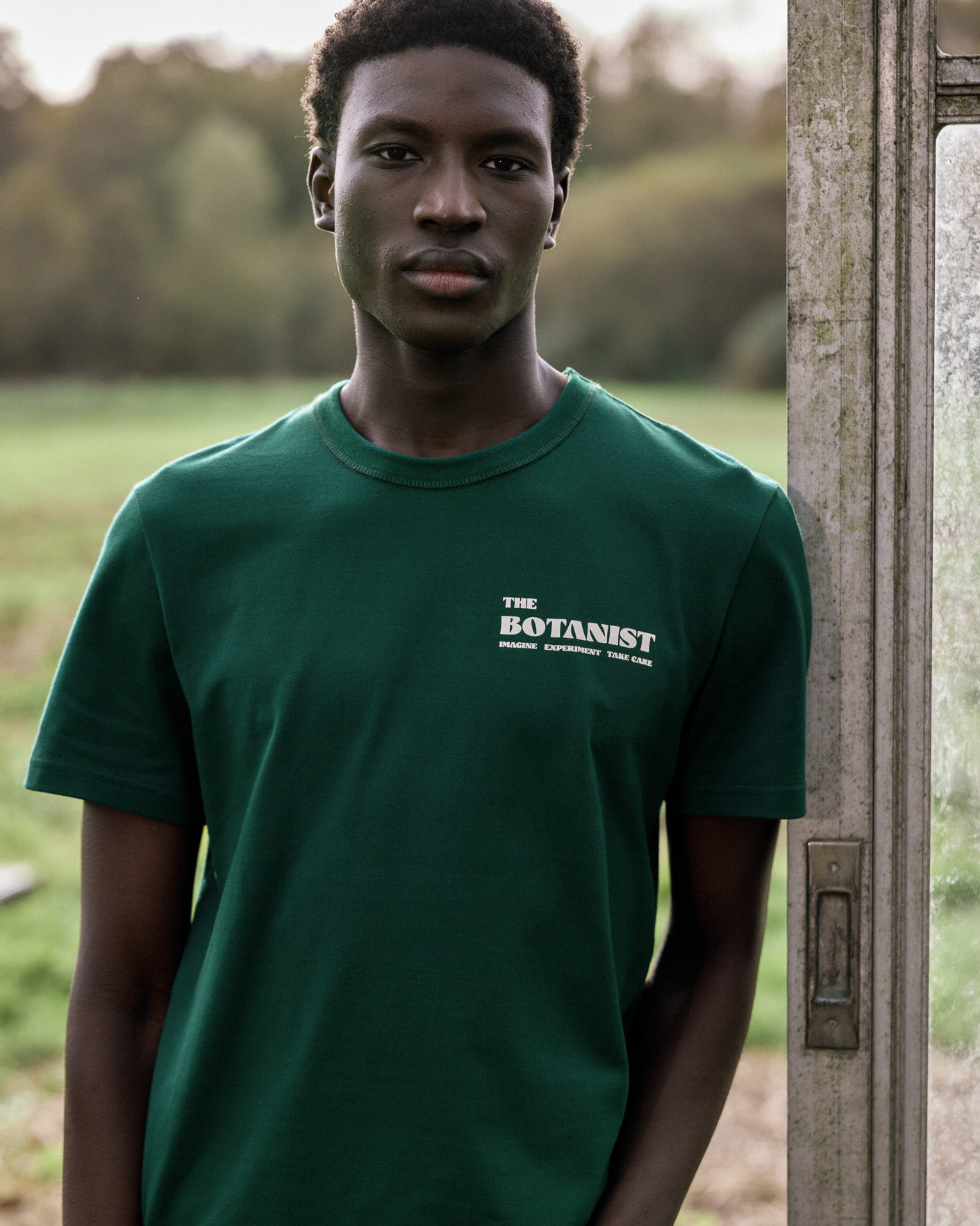 faguo-lugny-t-shirt-vert-sapin-caf-recycl-coupe-loose image 5