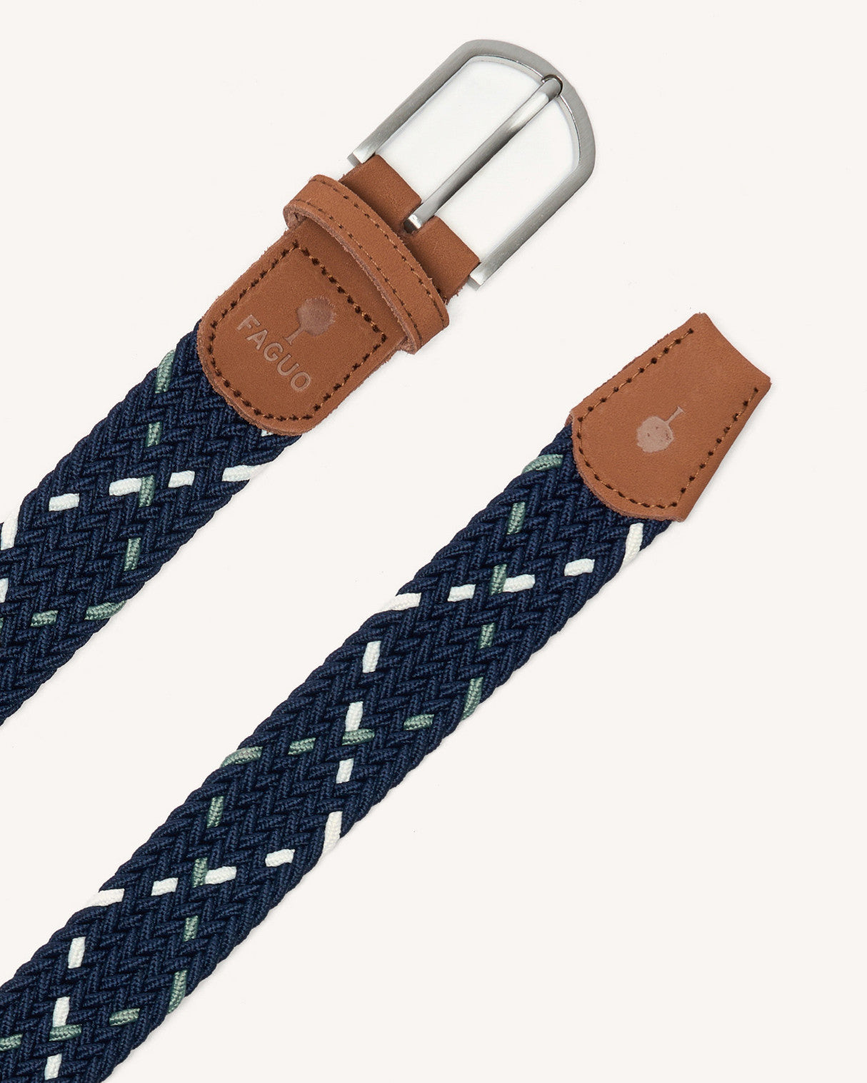 faguo-belt-ceinture-tress-e-bleu-blanc-et-vert image 2
