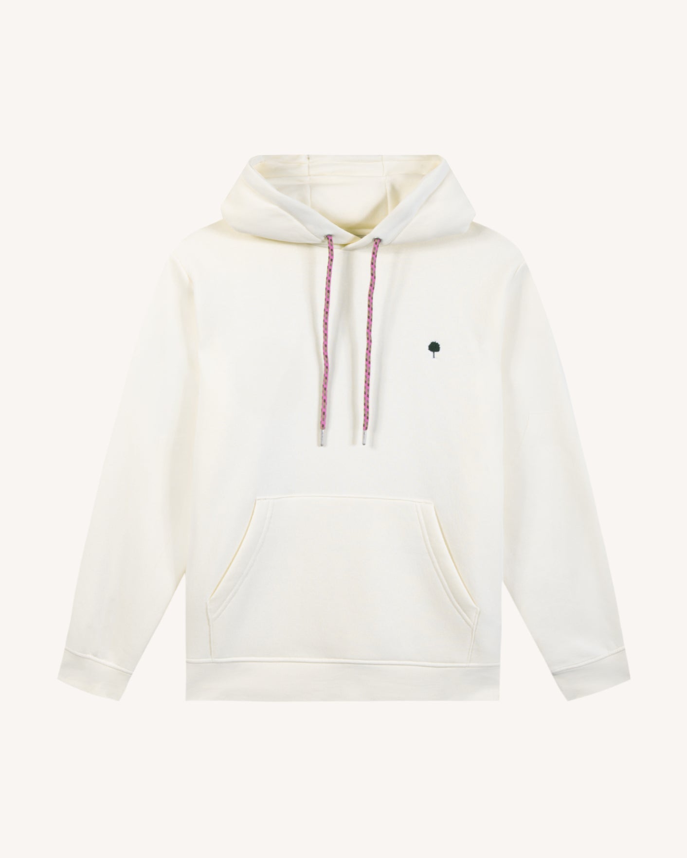 faguo-sweat-capuche-dirac-cru-imprim-logo-arbre image 2