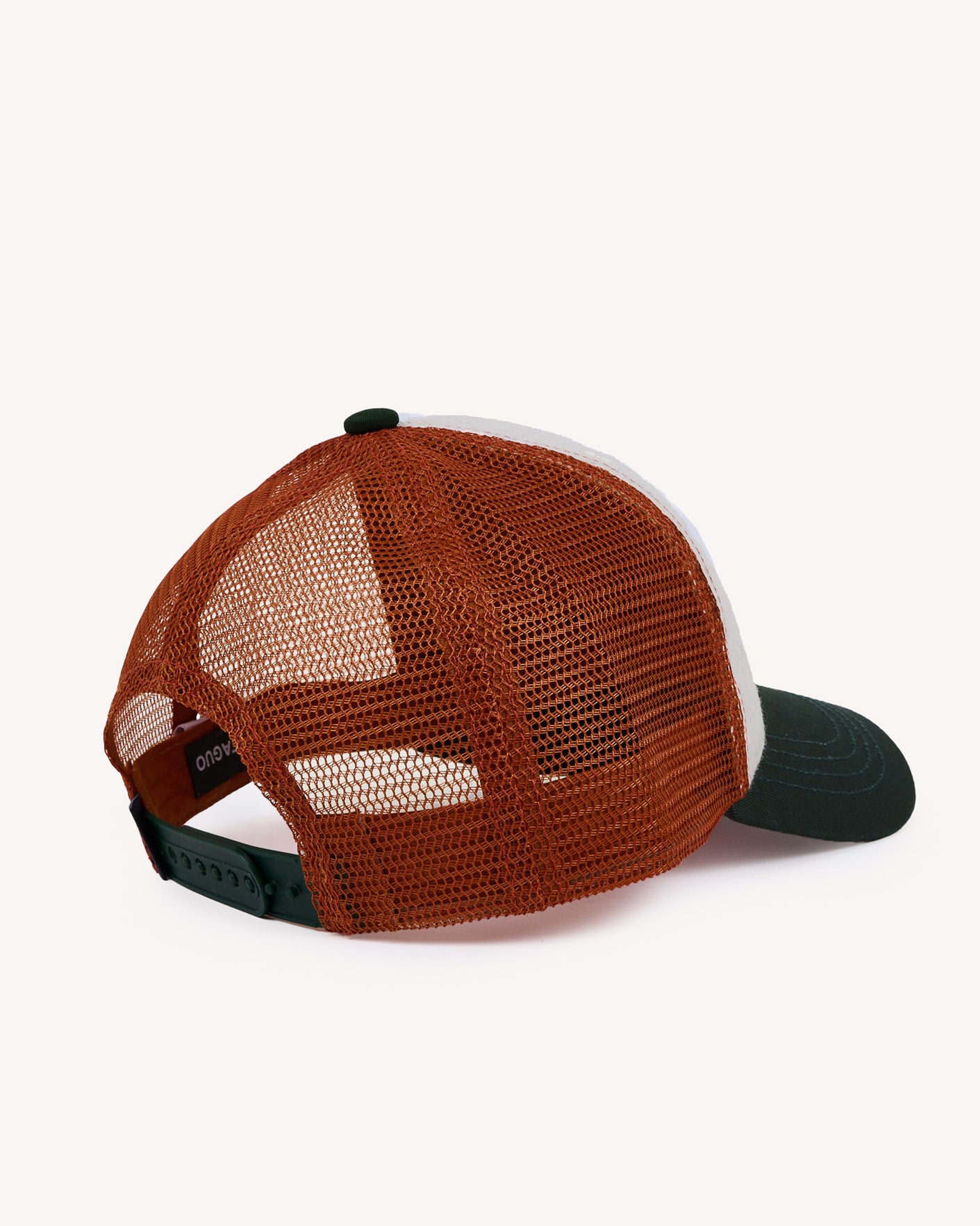 faguo-trucker-casquette-vert-fonc-et-multicolore image 4