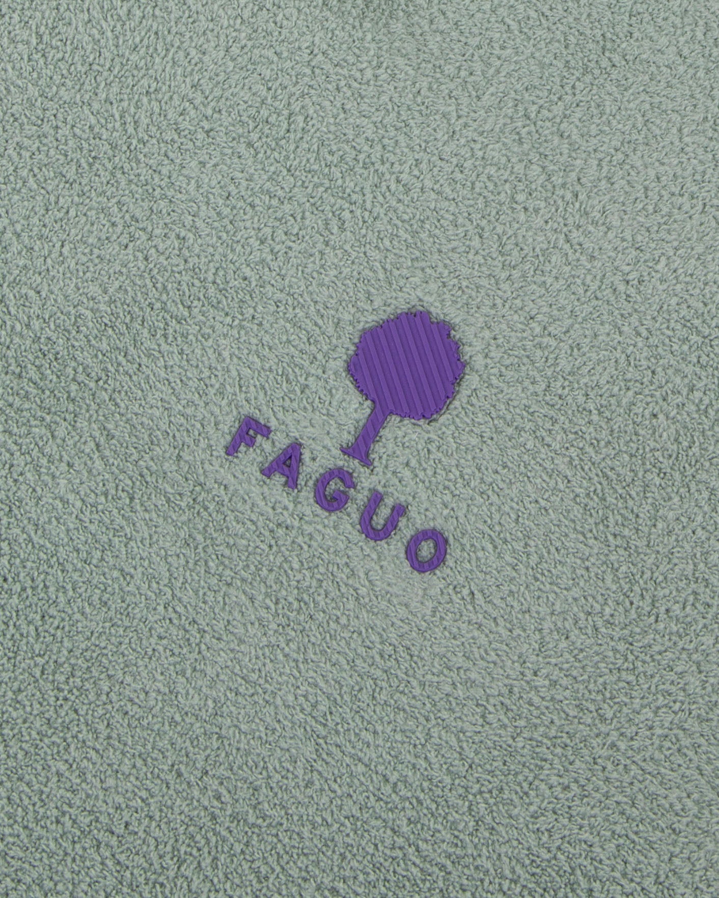 faguo-dirac-otd-sweat-capuche-vert-clair-polaire image 3
