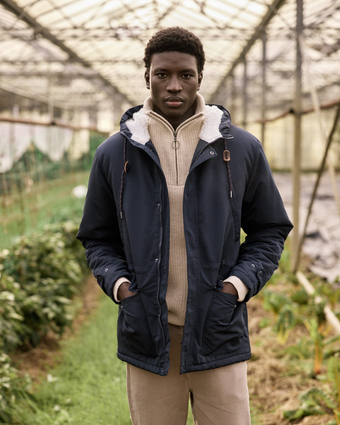 faguo-vernon-parka-imperm-able-bleu-marine-sherpa image 3