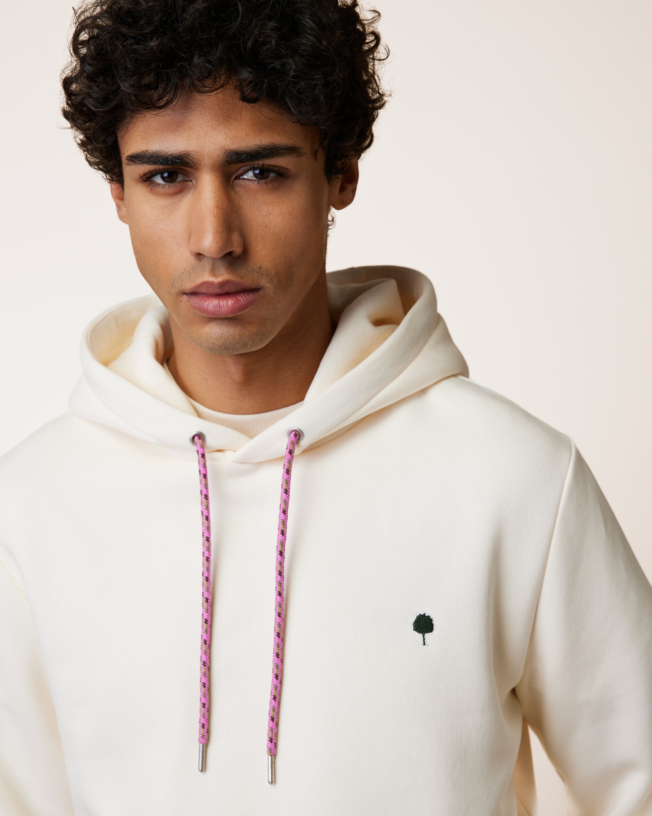 faguo-sweat-capuche-dirac-cru-imprim-logo-arbre image 7