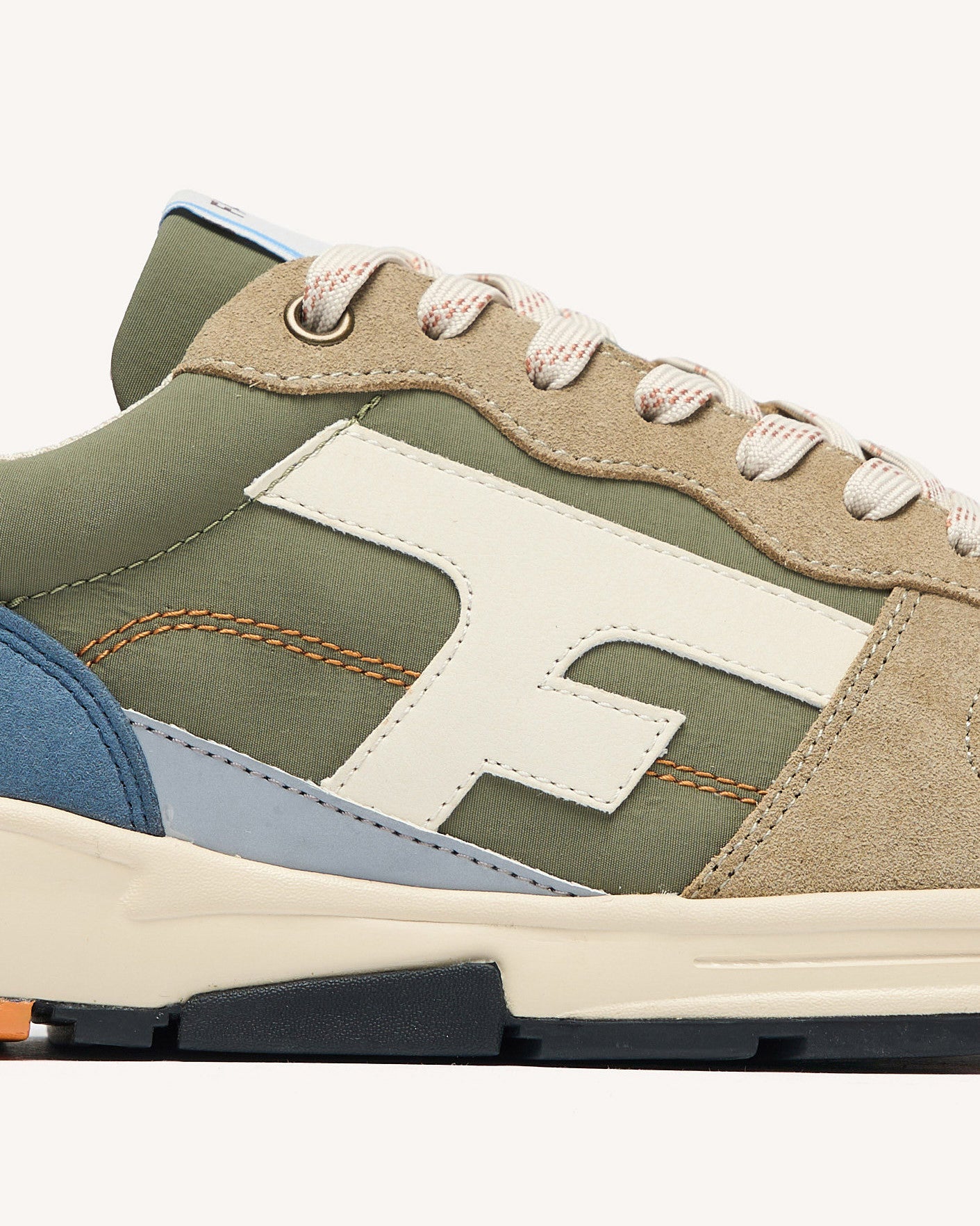 faguo-olive-sneakers-homme-kaki-et-bleu-semelle-flexway image 7
