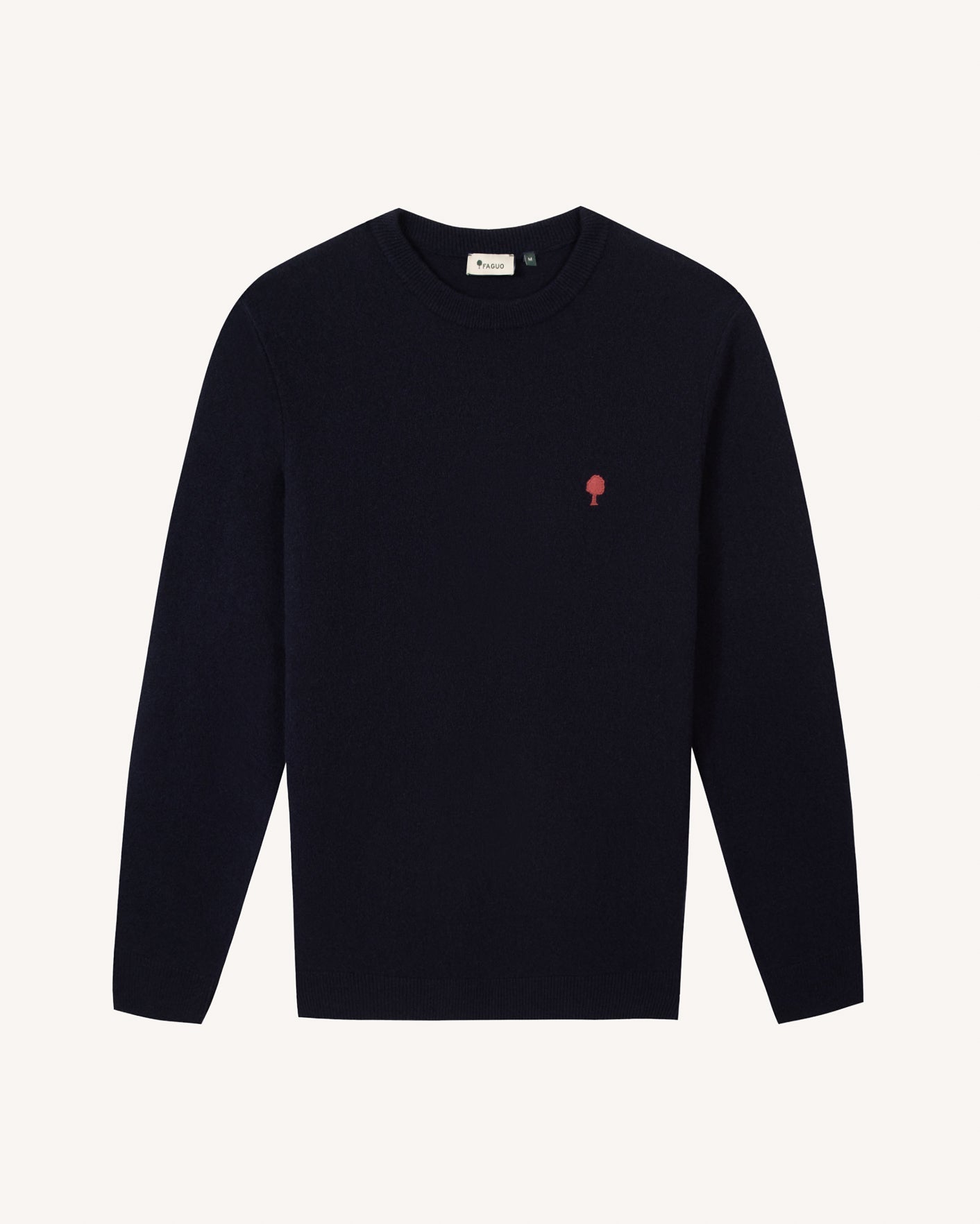 faguo-pull-marly-bleu-marine-laine image 2