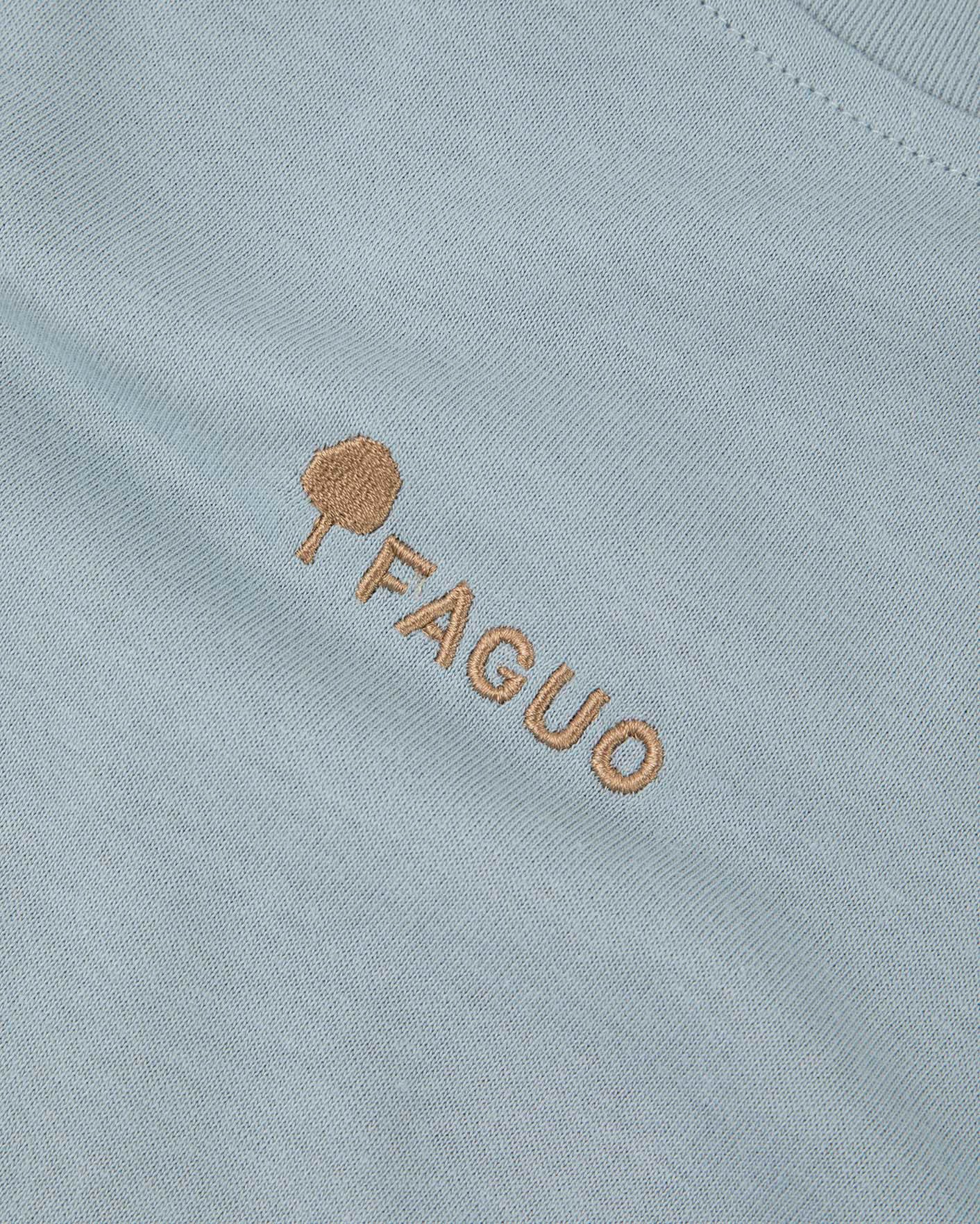 faguo-yellowstone-t-shirt-oversize-bleu-imprim-homme image 4