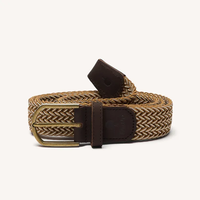 faguo-ceinture-tress-e-belt-camel-cru image 1