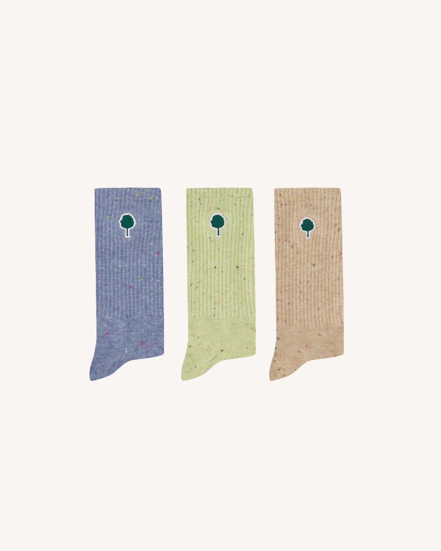 faguo-lot-3-paires-chaussettes-sport-bleu-cru-bouclette image 1