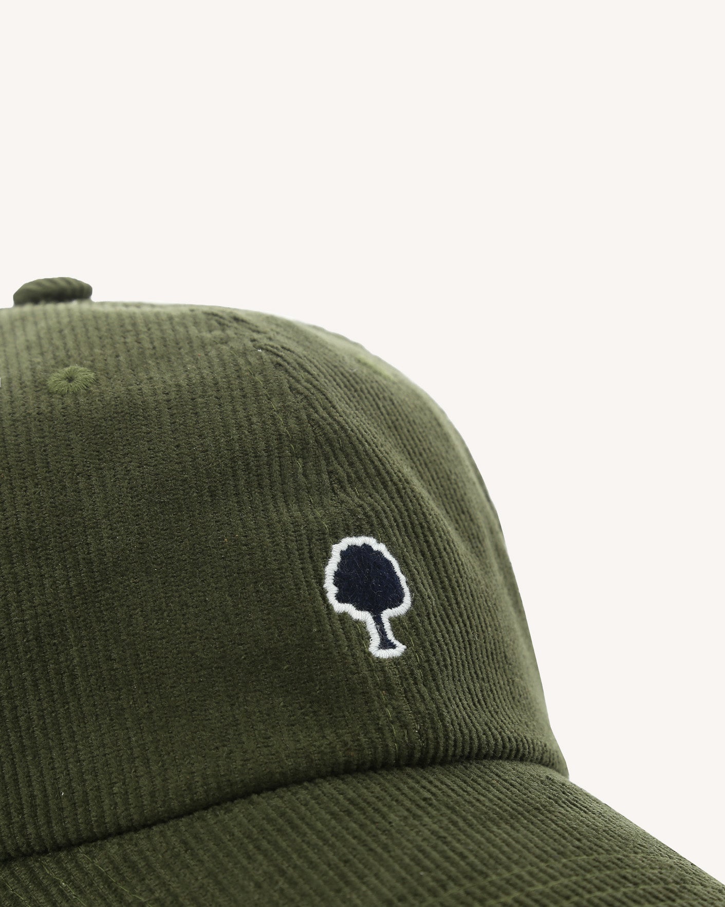 faguo-casquette-kaki-velours-c-tel-6-pans image 3