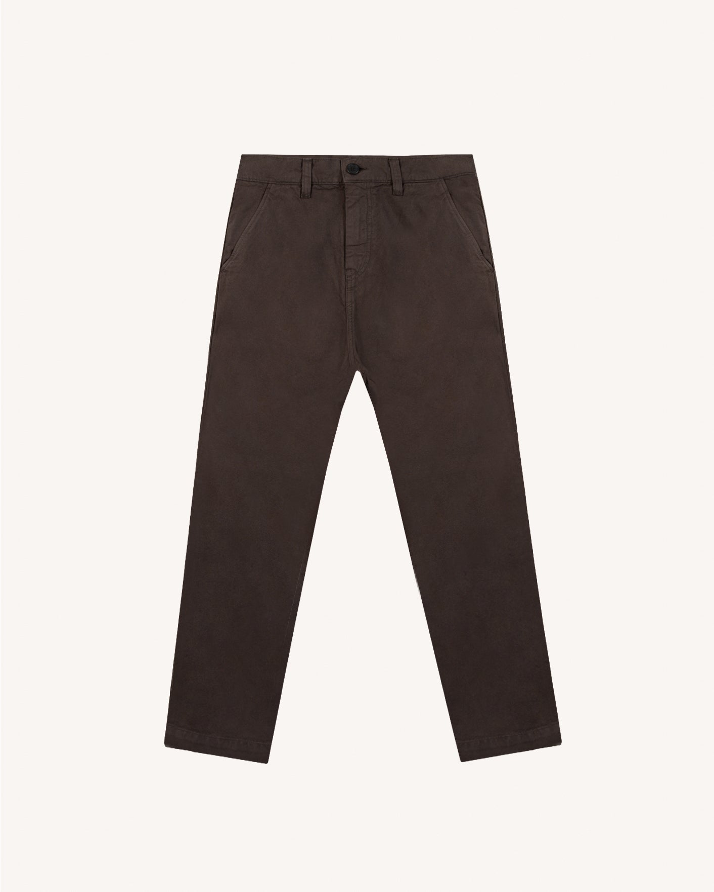 faguo-hagenau-pantalon-droit-chocolat-workwear image 2