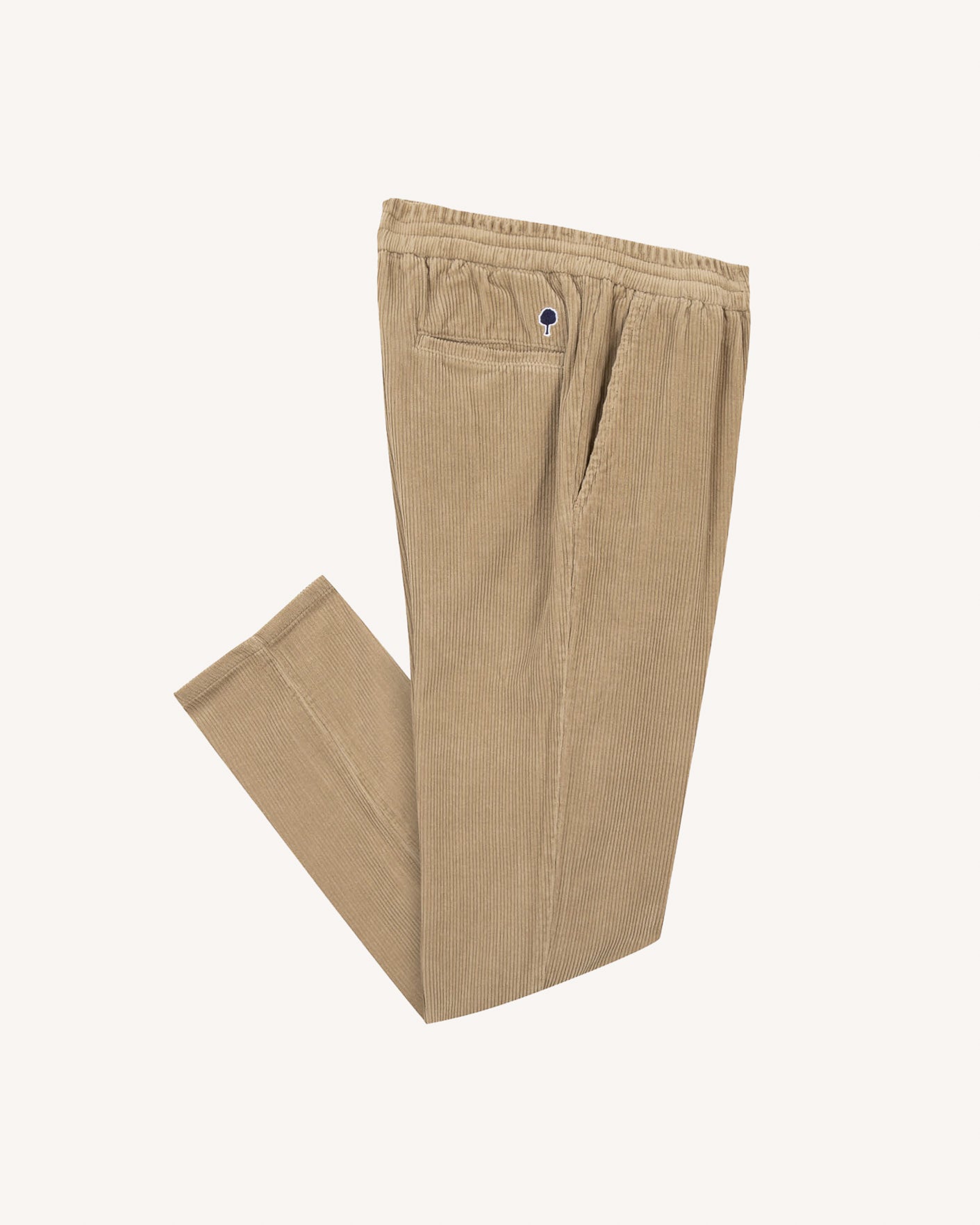 faguo-dreuille-pantalon-velours-beige-taille-lastique image 2
