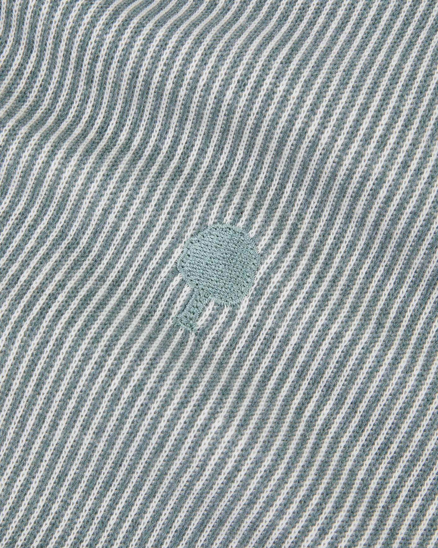 faguo-bussy-sweat-col-rond-cru-et-vert-clair-ray image 3