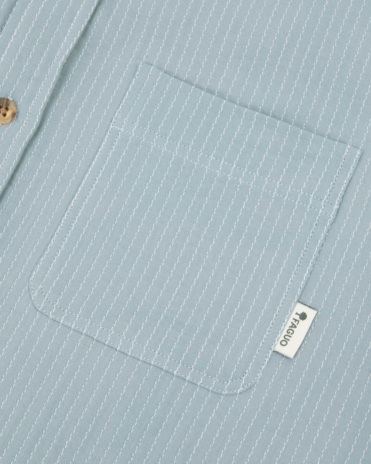 faguo-signy-surchemise-ray-e-bleu-gris-blanc-ample image 4