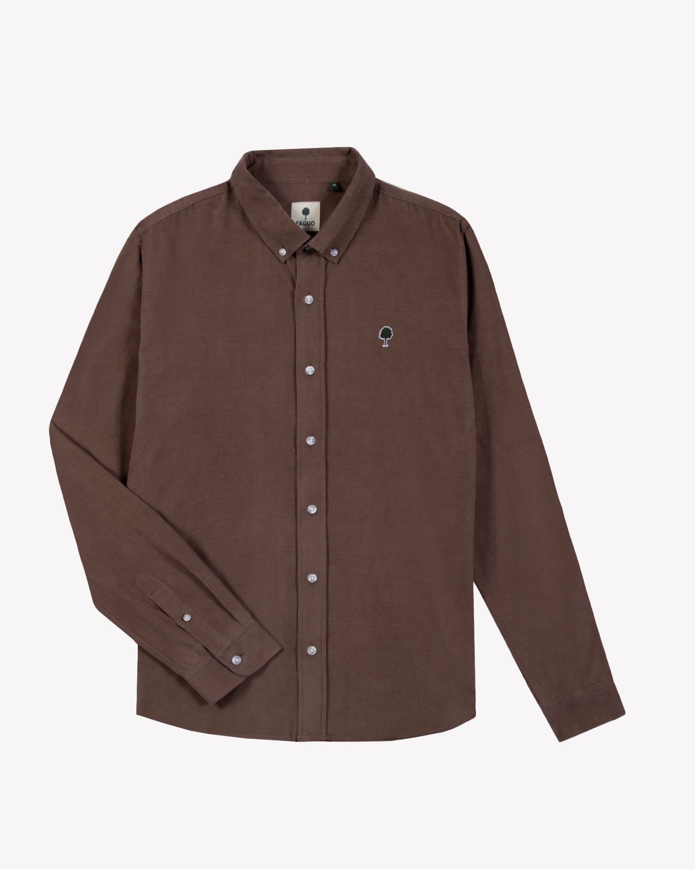 faguo-ivoy-chemise-velours-violet-gris-homme image 2