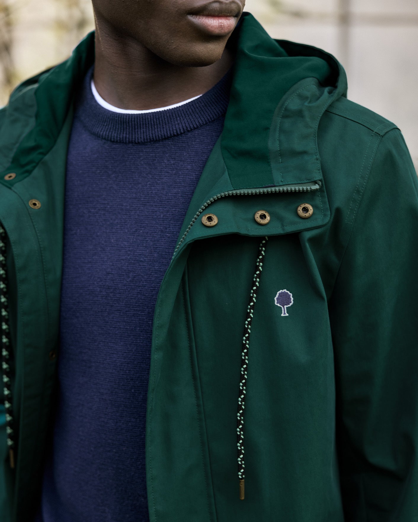 faguo-gresigne-veste-imperm-able-vert-sapin image 3