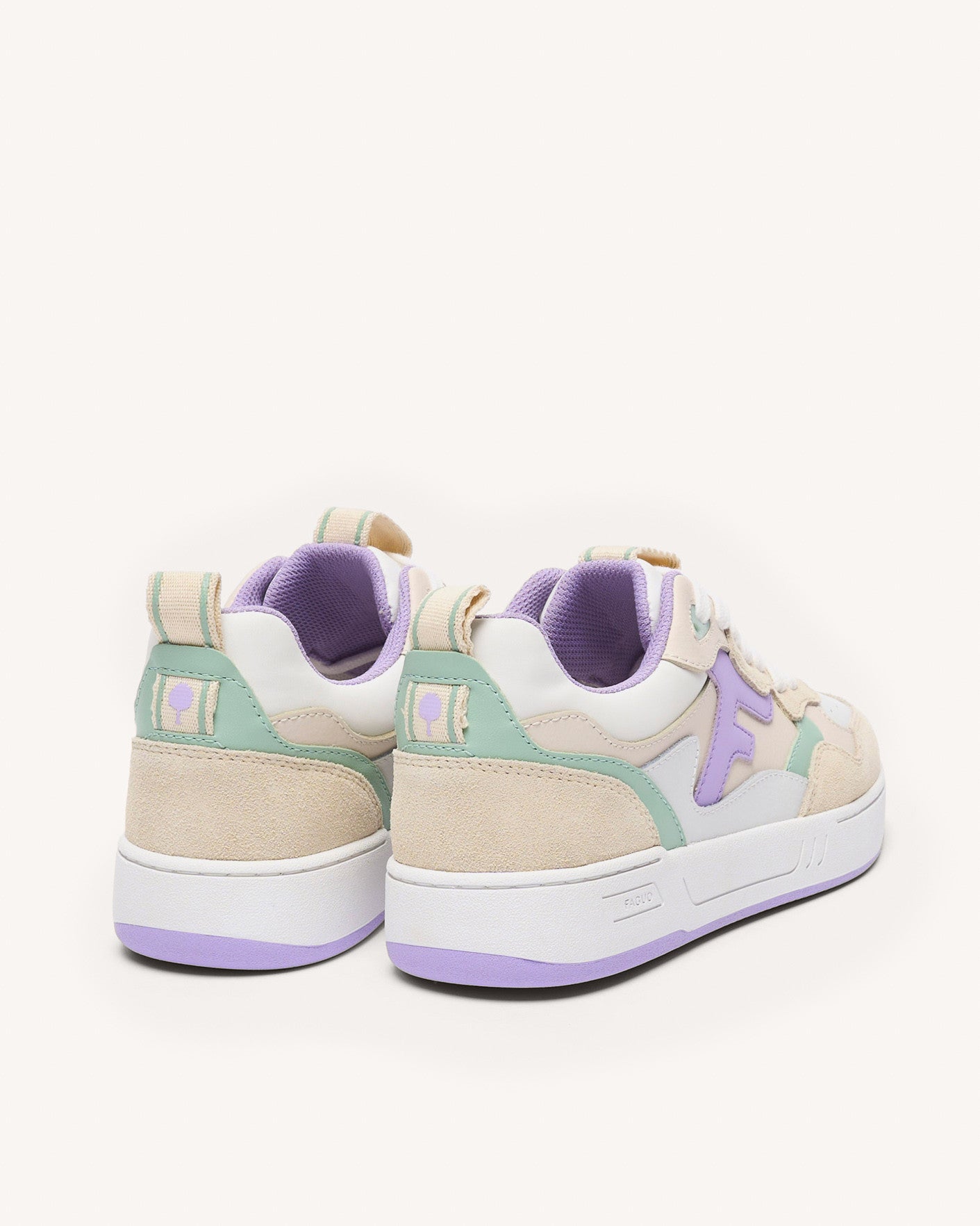 faguo-dahlia-baskets-femme-blanches-et-violet-clair-cuir image 5